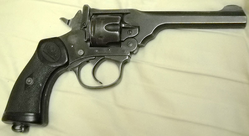 Webley Mk IV, right side